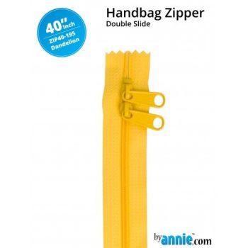 By Annie 40" Handbag Zipper Double Slide Dandelion Zip
