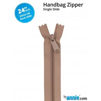 By Annie 24" Handbag Zipper Single Slide Rockslide Zip