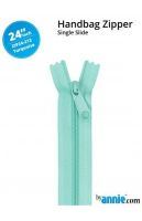 By Annie 24" Handbag Zipper Single Slide Turquoise Zip