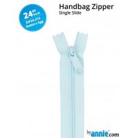 By Annie 24" Handbag Zipper Single Slide Robins Egg Zip