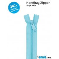 By Annie 24" Handbag Zipper Single Slide Parrot Blue Zip