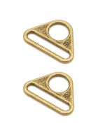 By Annie 1.5in Swivel Snap Hook Antique Brass - 2 Pack