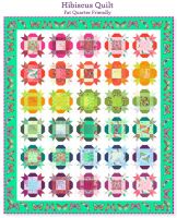 Tula Pink Daydreamer Hibiscus Quilt Fabric Kit - Pattern Available online from FreeSpirit Fabrics