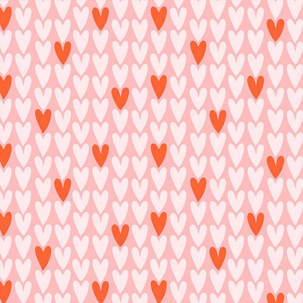 Figo Love Hearts Cotton Fabric 90299-21