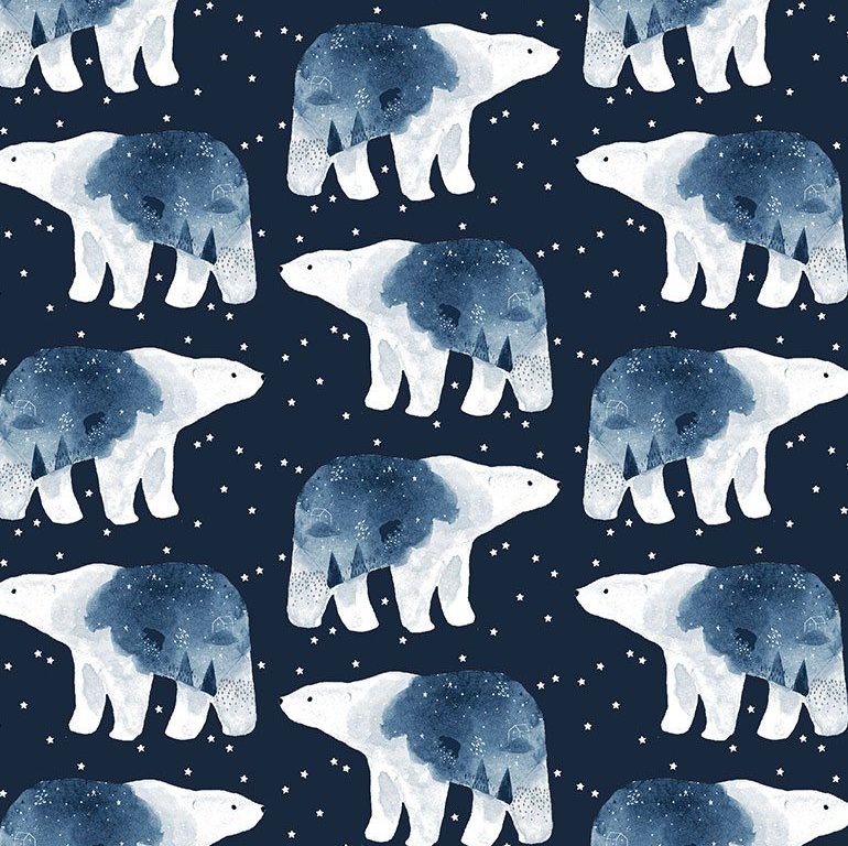 Brave Enough to Dream in Patriot Polar Bear Constellation Bears Winter Dear