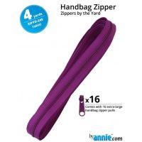 By Annie Zippers By The Yard 4 Yard Pack - Tahiti plus 16 Matching Pulls Handbag Zipper Zip