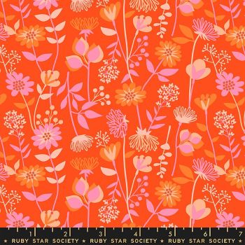 Stay Gold Meadow Florida Floral Daisy Flower Ruby Star Society Melody Miller Cotton Fabric RS0021 11