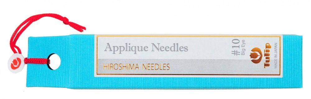 Tulip Japan Hiroshima Big Eye #10 Applique Needles - Pack of 6