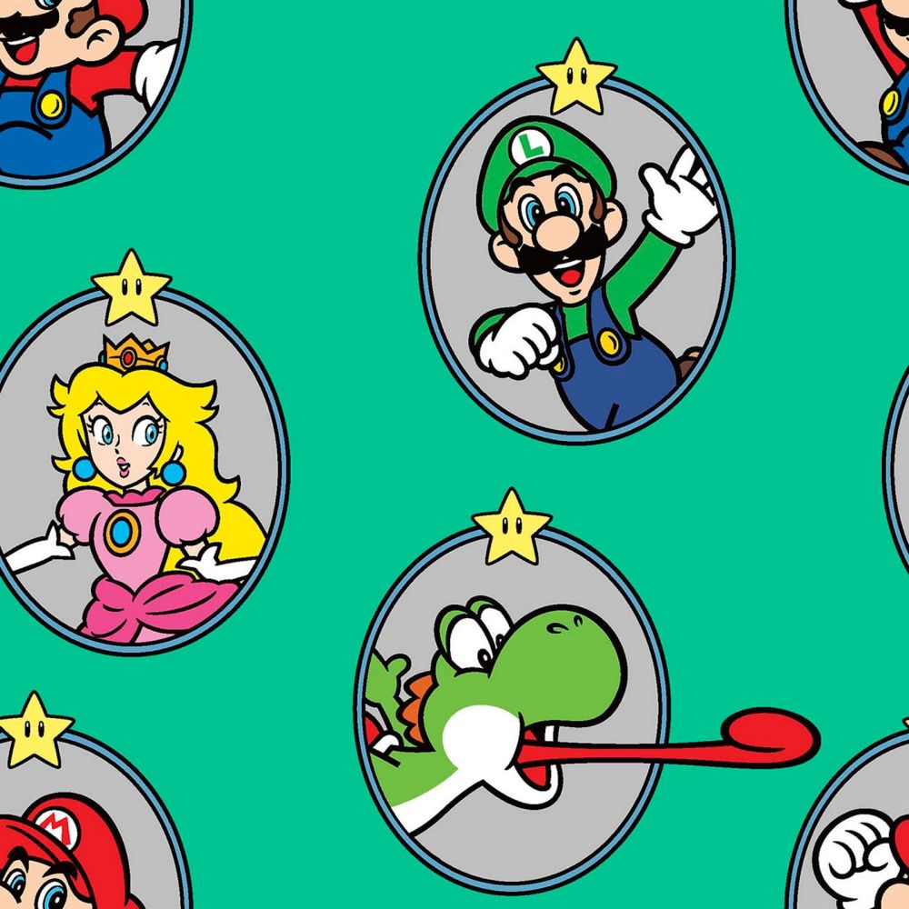 Nintendo Super Mario Character Frames Luigi Princess Peach Yoshi Game Gamer