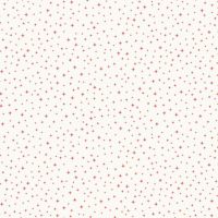 Figo Peppermint Twinkle Stars on White Festive Christmas Holiday Cotton Fabric 90379-10
