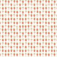 New Dawn Strawberries Cream Strawberry Fruit by Citrus and Mint Designs Cotton Fabric