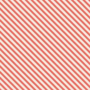 Idyllic Diagonal Bias Stripes Coral and Blush Pinstripe Quilt Binding Geometric Blender Cotton Fabric