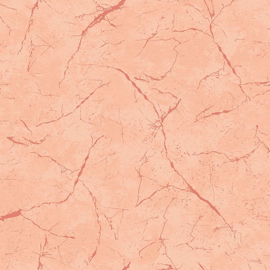 Pietra Light Coral Marble Effect Blender Stone Giucy Giuce Cotton Fabric 98