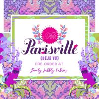 PRE-ORDER Tula Pink Parisville Deja Vu Full Collection Precut 1 Yard Bundle