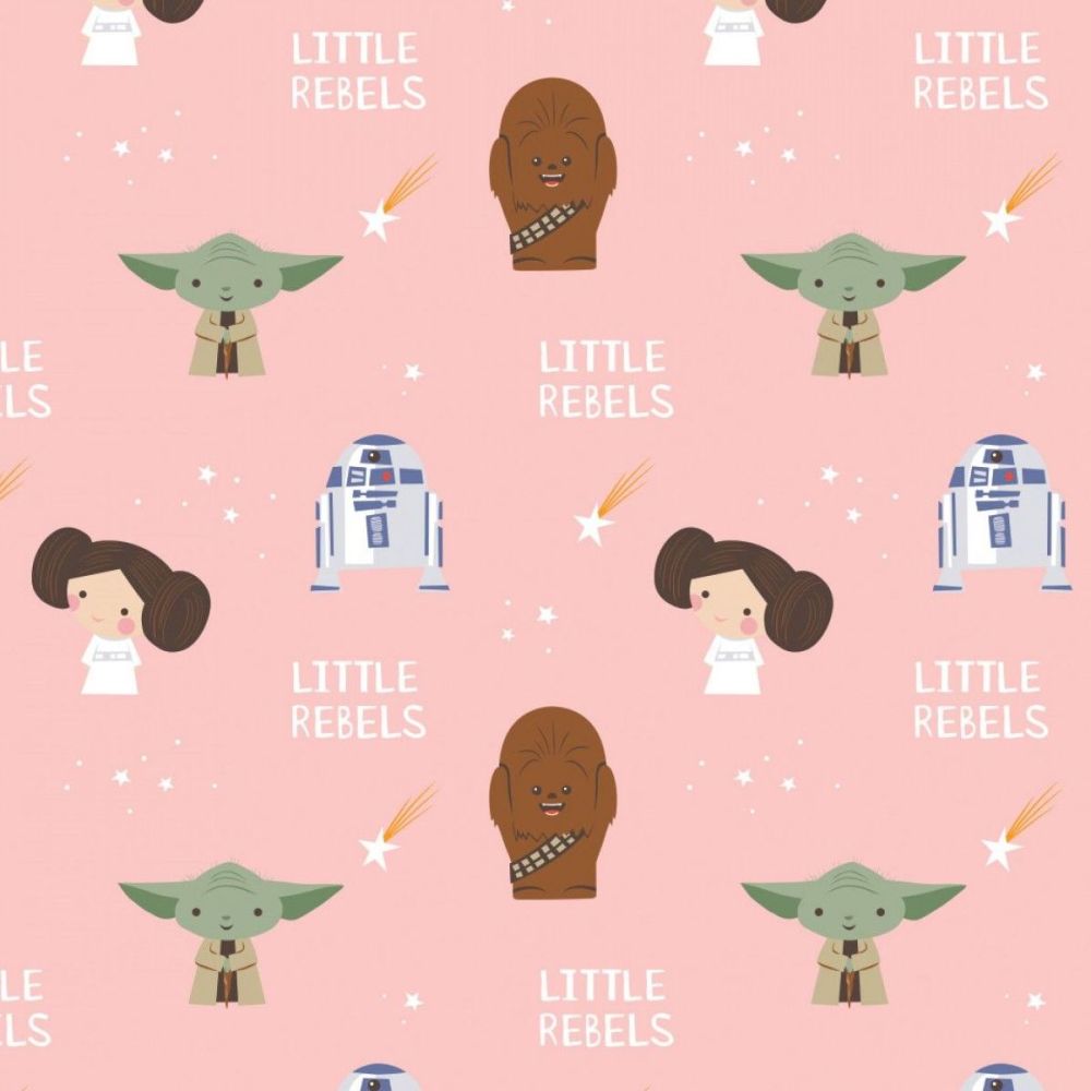 Star Wars Little Rebels Pink Kawaii Princess Leia Chewbacca Yoda R2-D2 Shoo