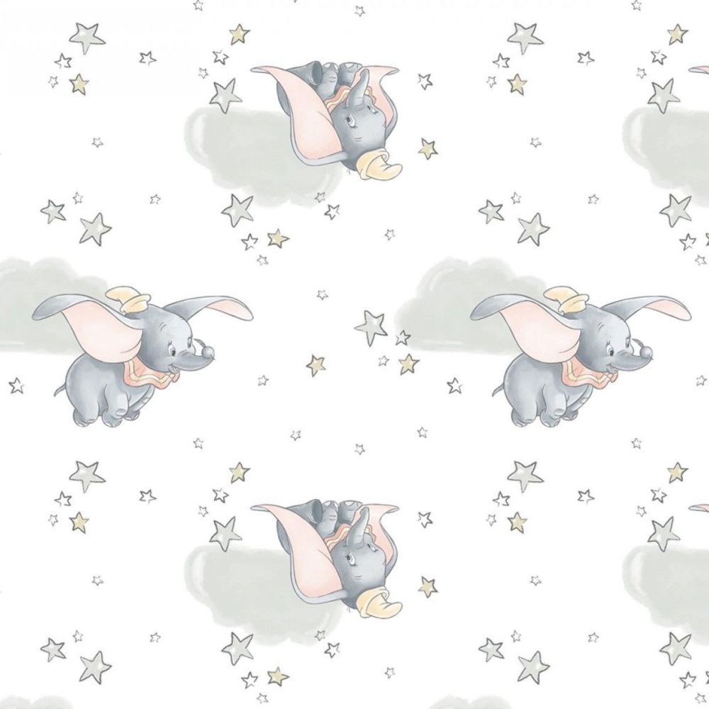 Disney Sentimental Dumbo In The Sky Flying Elephant White Baby Elephant Sta