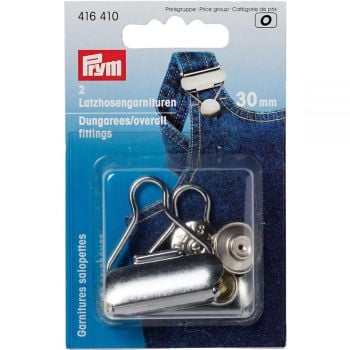 Prym Dungarees/Overall Fittings 30mm - Pack of 2