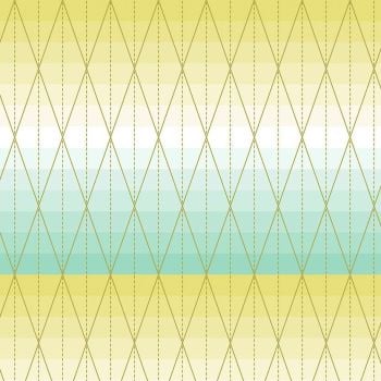 Outerland Parallels Daylight Ombre Diamonds Erin McMorris Cotton Fabric