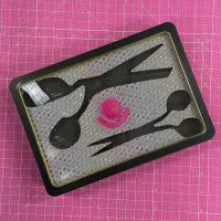 IMPERFECT SECONDS - Tula Pink LINEWORK Black & Gold Limited Edition Tin - EMPTY TIN NO HARDWARE