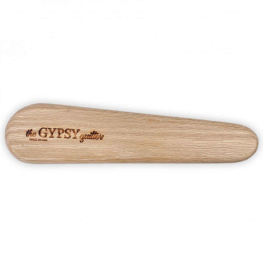The Gypsy Quilter Oak Wooden Clapper Large 11.5 in 