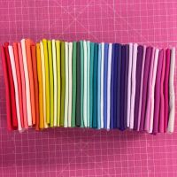 Tula Pink Solids Full Collection Rainbow 44 Fat Quarter Bundle Cotton Fabric Cloth Stack Full Collection