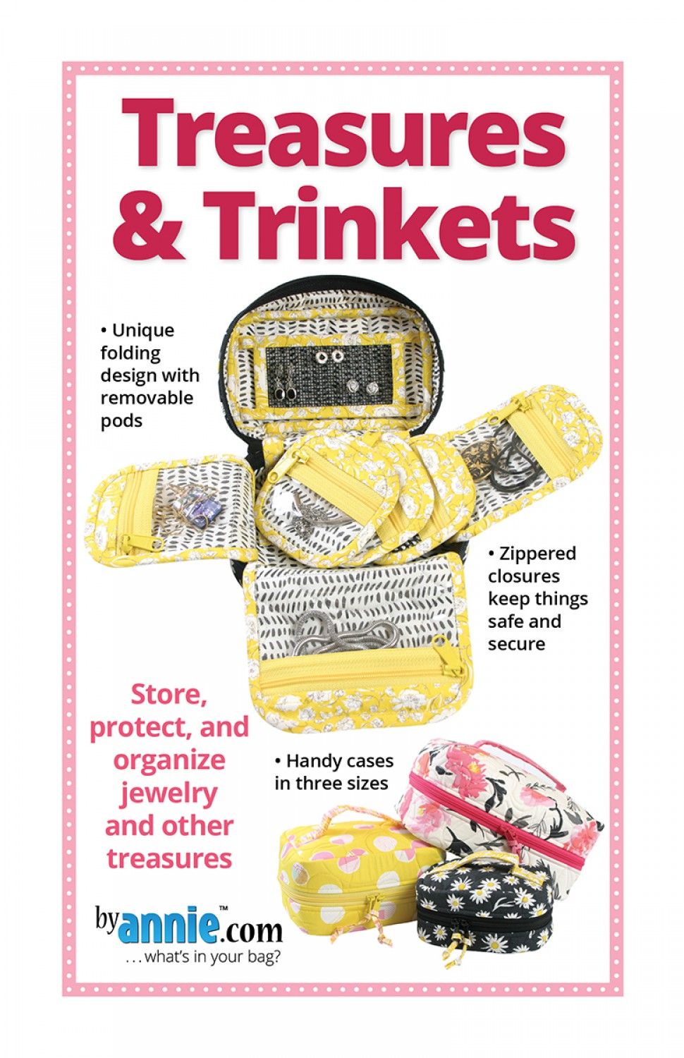 By Annie Treasures & Trinkets Bag Pattern