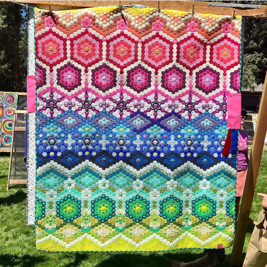 Tula Pink Alchemy Quilt 2022 Fabric ONLY Kit - NOT Included: Pattern, Paper
