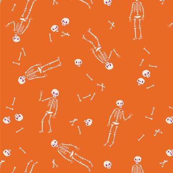 Sweet 'n Spookier Halloween Mister No Body Blaze Art Gallery Fabrics Cotton Fabric AGFSNS13034