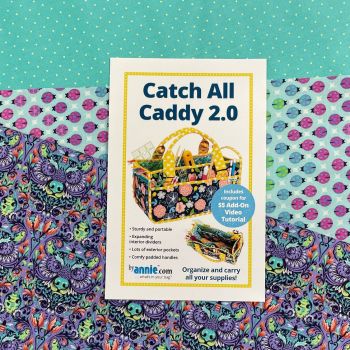 PRE-ORDER LJ Bag Makers Club Exclusive - By Annie Catch All Caddy 2.0 Kit for By Annie Bag Makers Slow-Along - Tula Pink Tiny Beasts Bear With Me Glim