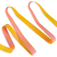 Tula Pink Tiny True Colors Dots Flare 3/8" Renaissance Ribbons per yard