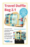 By Annie Travel Duffle Bag 2.1 Bag Pattern