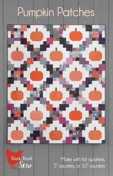 Pumpkin Patches Halloween Quilt Pattern by Cluck Cluck Sew