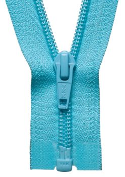 YKK Nylon Open End Zip 25cm 10" Pouch Zipper Zip - Turquoise 905