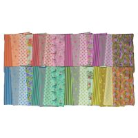 Tula Pink Everglow and Neon True Colors Full Collection 32 Fat Quarter Bundle - FREESPIRIT BRANDED