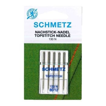 Schmetz Topstitch Needles 80/12 Pack of 5