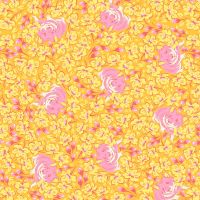 Tula Pink Besties Chubby Cheeks Buttercup Cotton Fabric