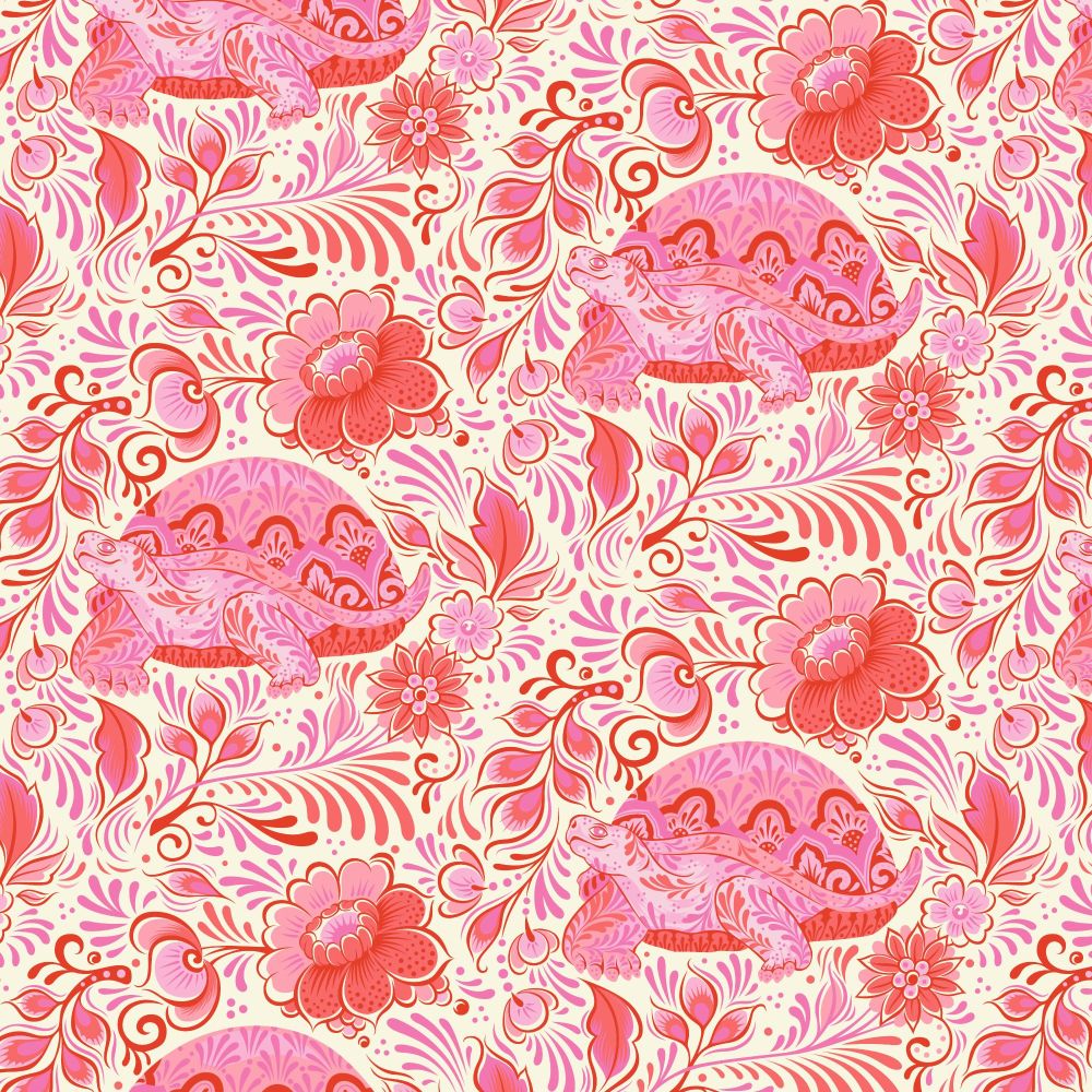 PRE-ORDER NOVEMBER 2023 Tula Pink Besties No Rush Blossom Cotton Fabric