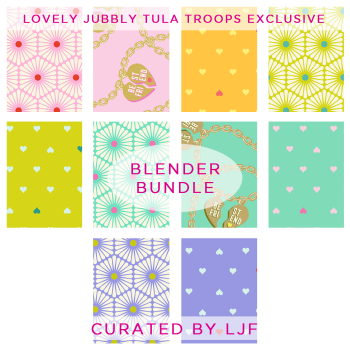 Tula Pink Besties Blender LJF Curated 10 Half Metre Bundle (£77.50)