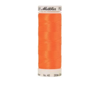 Mettler Poly Sheen 200m Neon Sewing Thread 1106 Orange