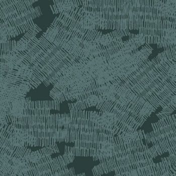 DESTASH 1.48m Pencil Club Marks in Pthalo Green Scribbles Texture Heather Givans Stationery Pencils Cotton Fabric