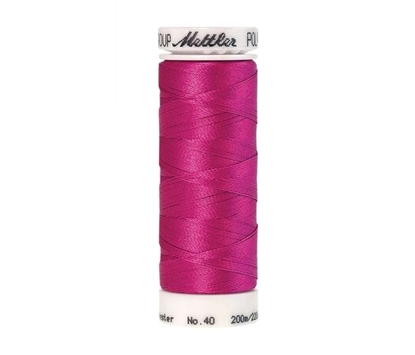 Mettler Poly Sheen 200m Neon Sewing Thread 2508 Hot Pink