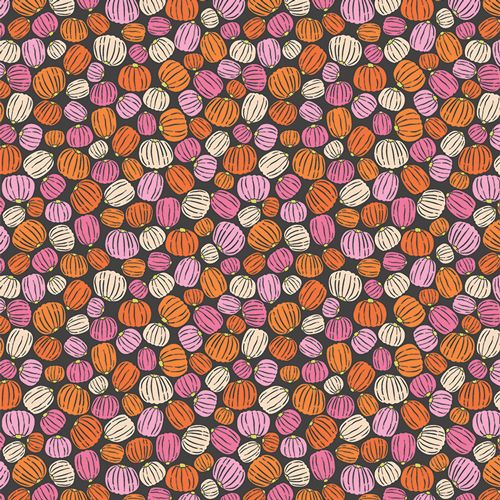 Spooky 'n Witchy Halloween Pumpkin Carving Art Gallery Fabrics Cotton Fabric SNS13045