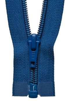 YKK Nylon Open End Zip 25cm 10" Pouch Zipper Zip - Royal Blue 039