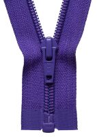 YKK Nylon Open End Zip 25cm 10" Pouch Zipper Zip - Purple 218