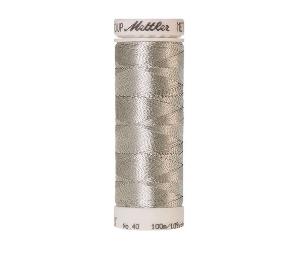 Mettler Metallic 40 100m Sewing Thread 0511 Antique Silver