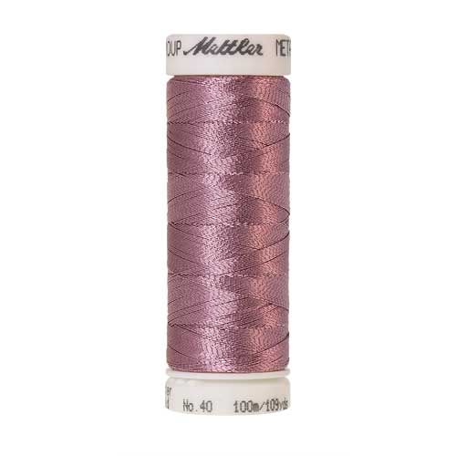Mettler Metallic 40 100m Sewing Thread 2830 Bright Amethyst