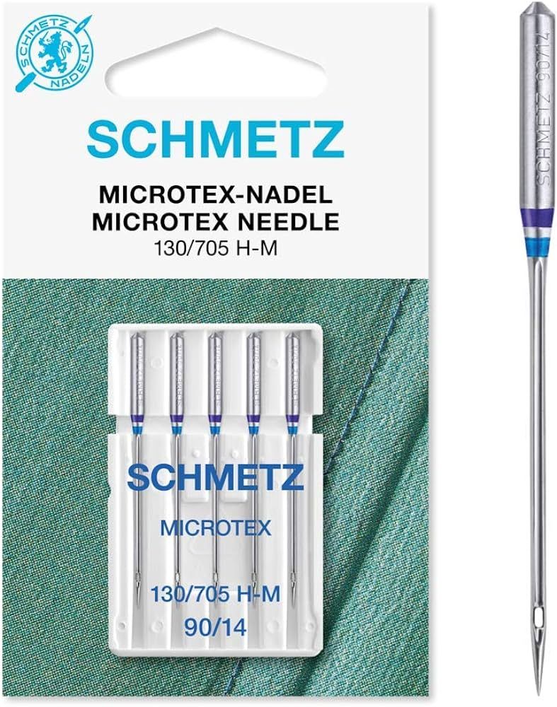 Schmetz Microtex Needles 90/14 Pack of 5