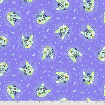 FULL BOLT 13.7m Tula Pink Curiouser Cheshire Cat Daydream Cotton Fabric - SHIPPING RESTRICTIONS