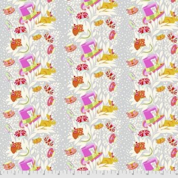 FULL BOLT 13.7m Tula Pink Curiouser 6pm Somewhere Wonder Cotton Fabric - SHIPPING RESTRICTIONS
