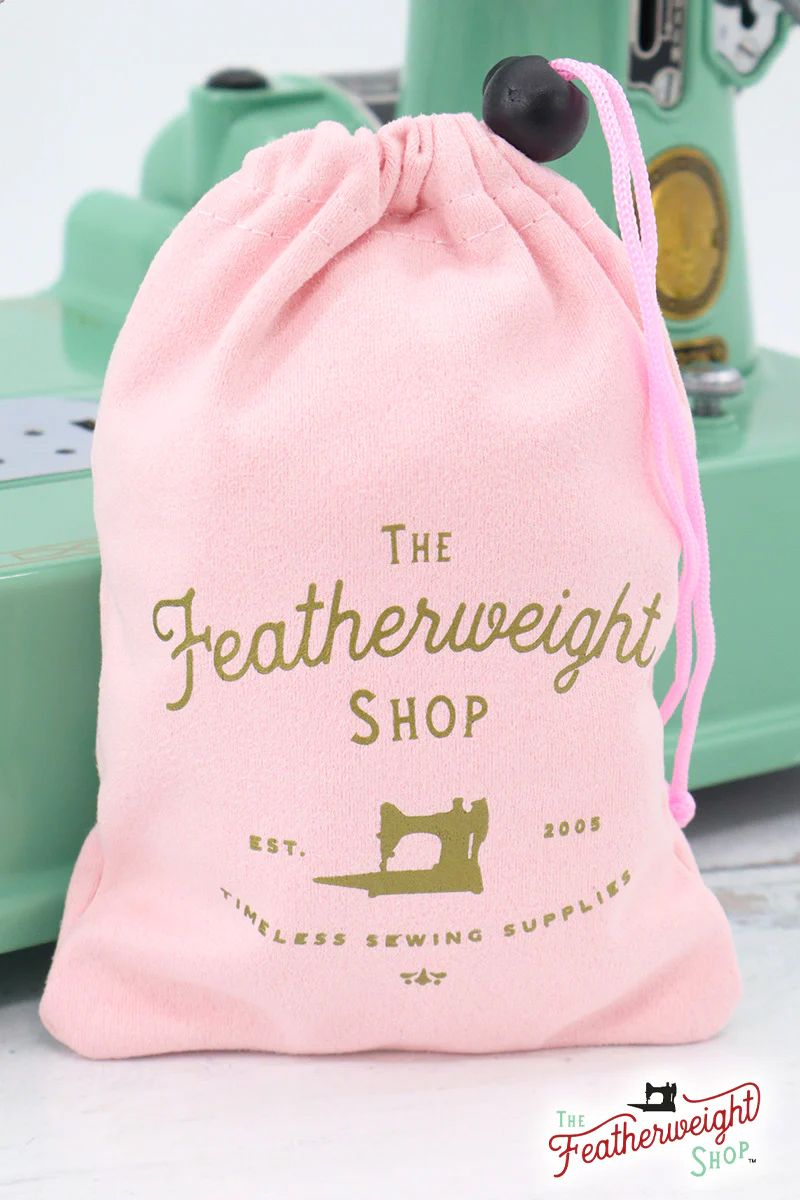 PRE-ORDER DECEMBER 2023 - The Featherweight Shop - Drawstring Bag Pink